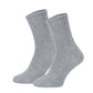 209 Roll Top Socks - Gray Melange