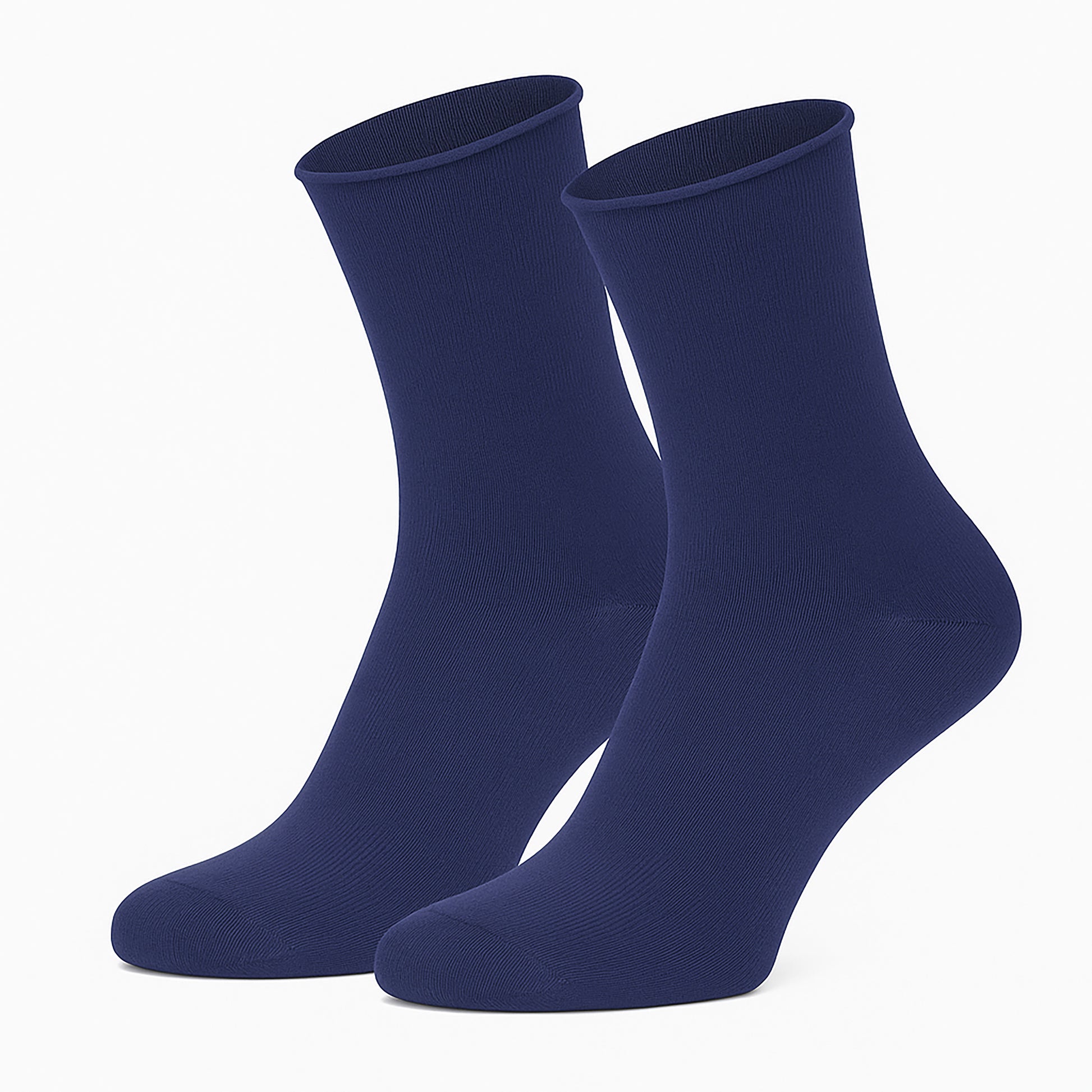 209 Roll Top Socks - Sax