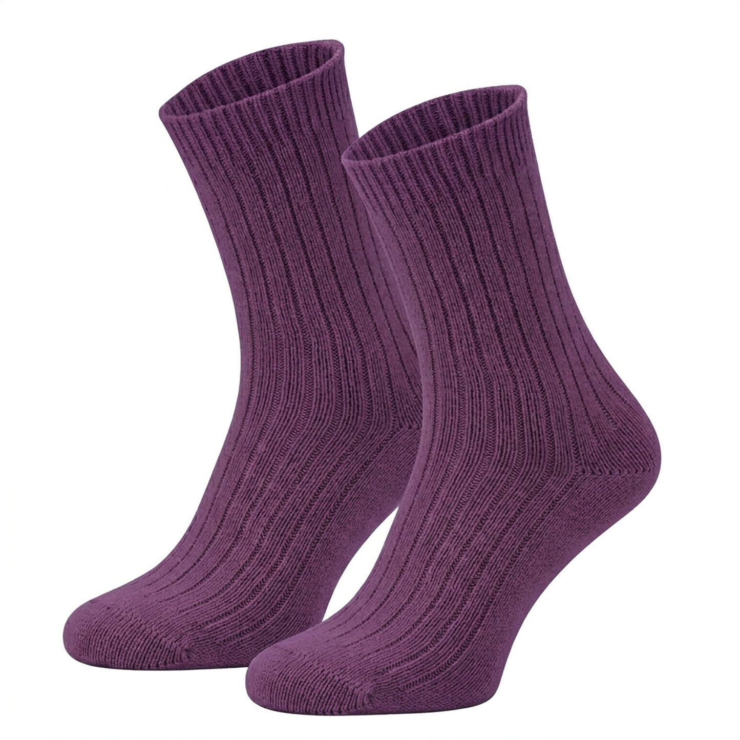 405 Ribbed Organic Wool Socks