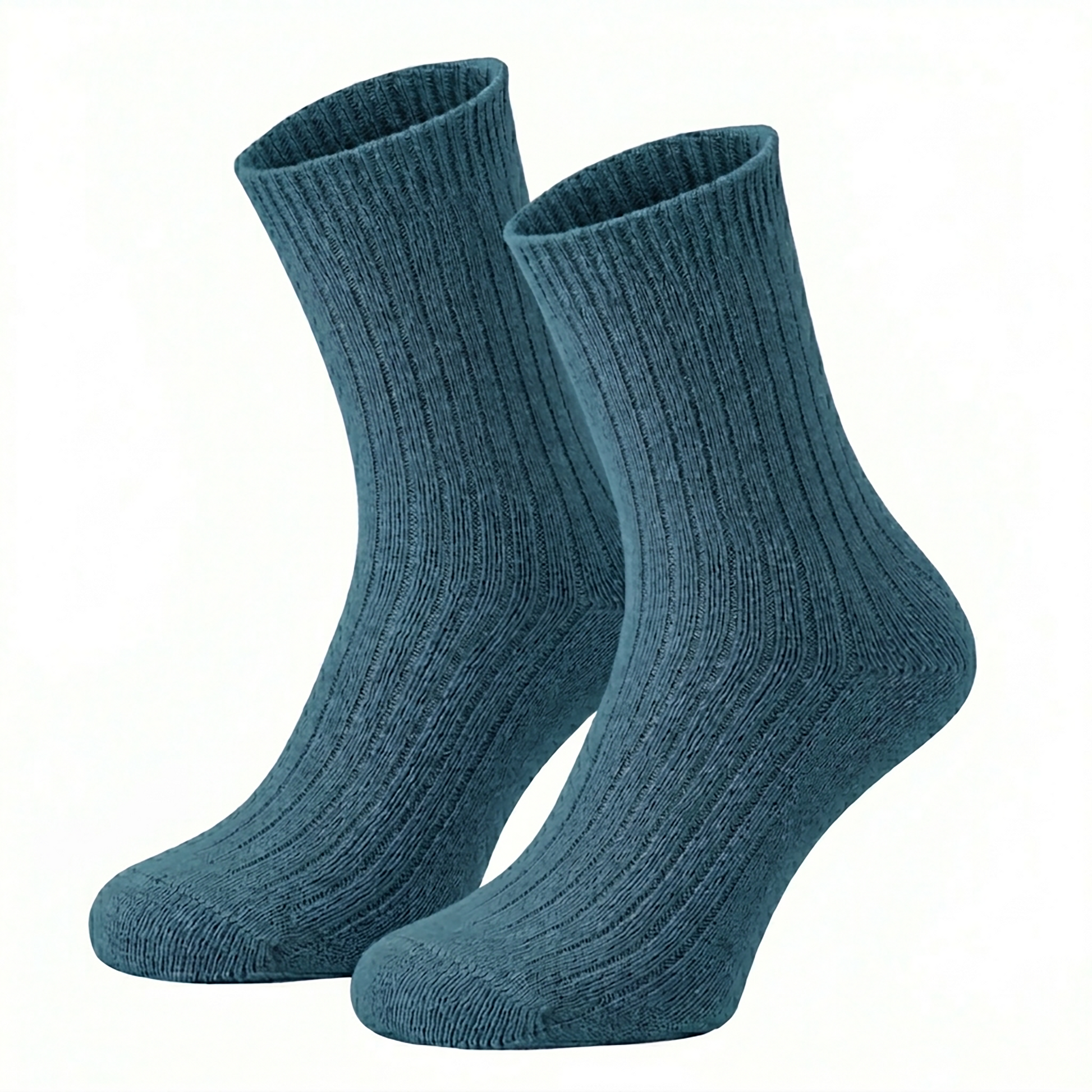405 Ribbed Organic Wool Socks