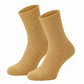 405 Ribbed Organic Wool Socks - Mustard