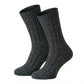 410 Premium Sheep and Alpaca Wool Socks - Dark Grey