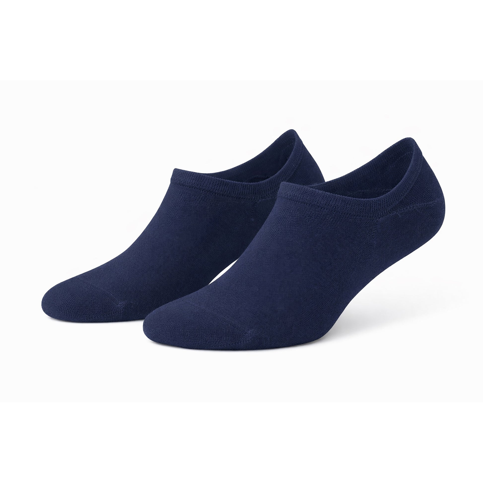 600  Organic Cotton Invisible Trainer Socks (Pack Of 3)