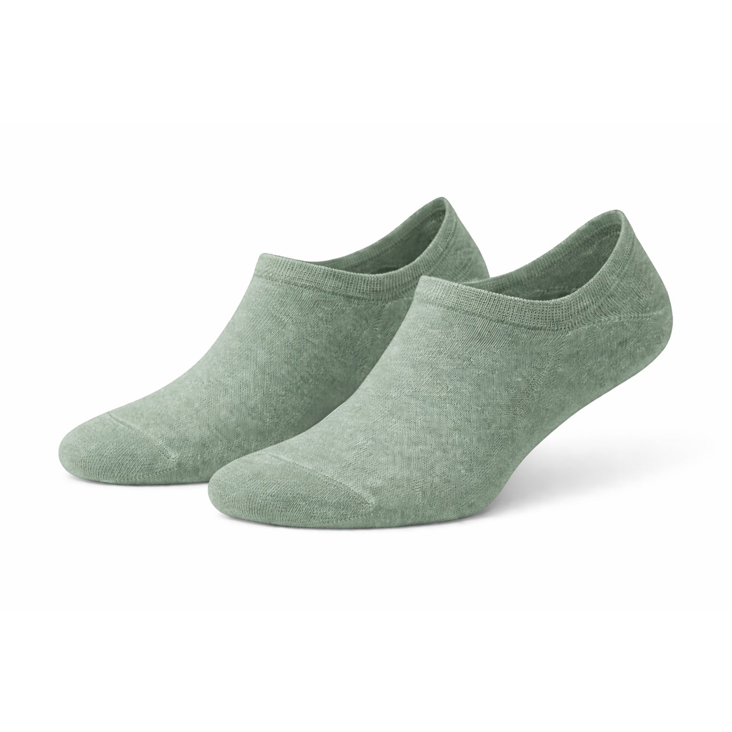 600  Organic Cotton Invisible Trainer Socks (Pack Of 3)