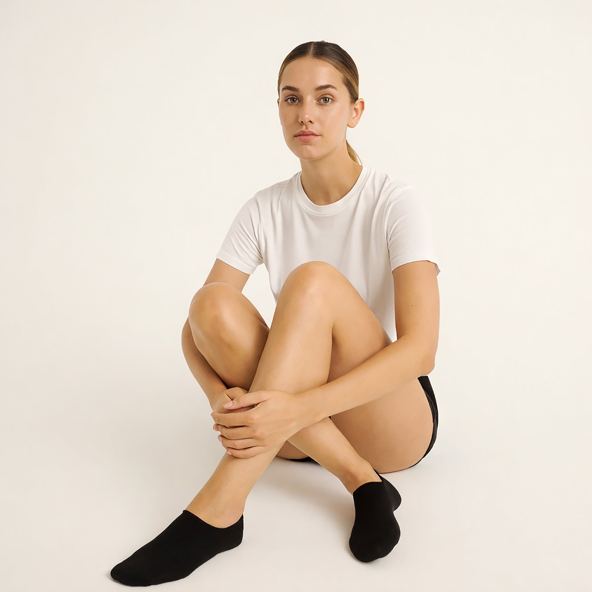 616  Unisex 3-Pack Organic Cotton Sneaker Socks