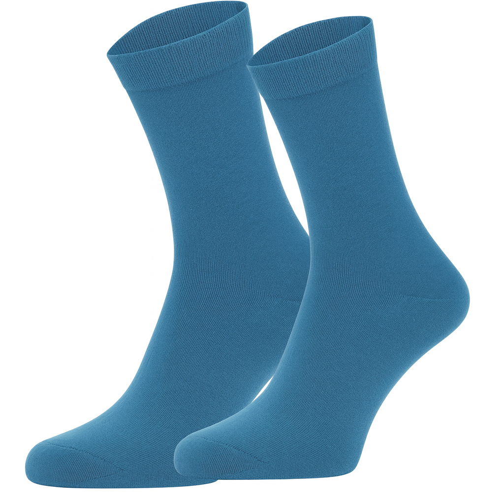 650 Soft Bamboo Socks - Blue