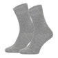 650 Soft Bamboo Socks - Gray Melange