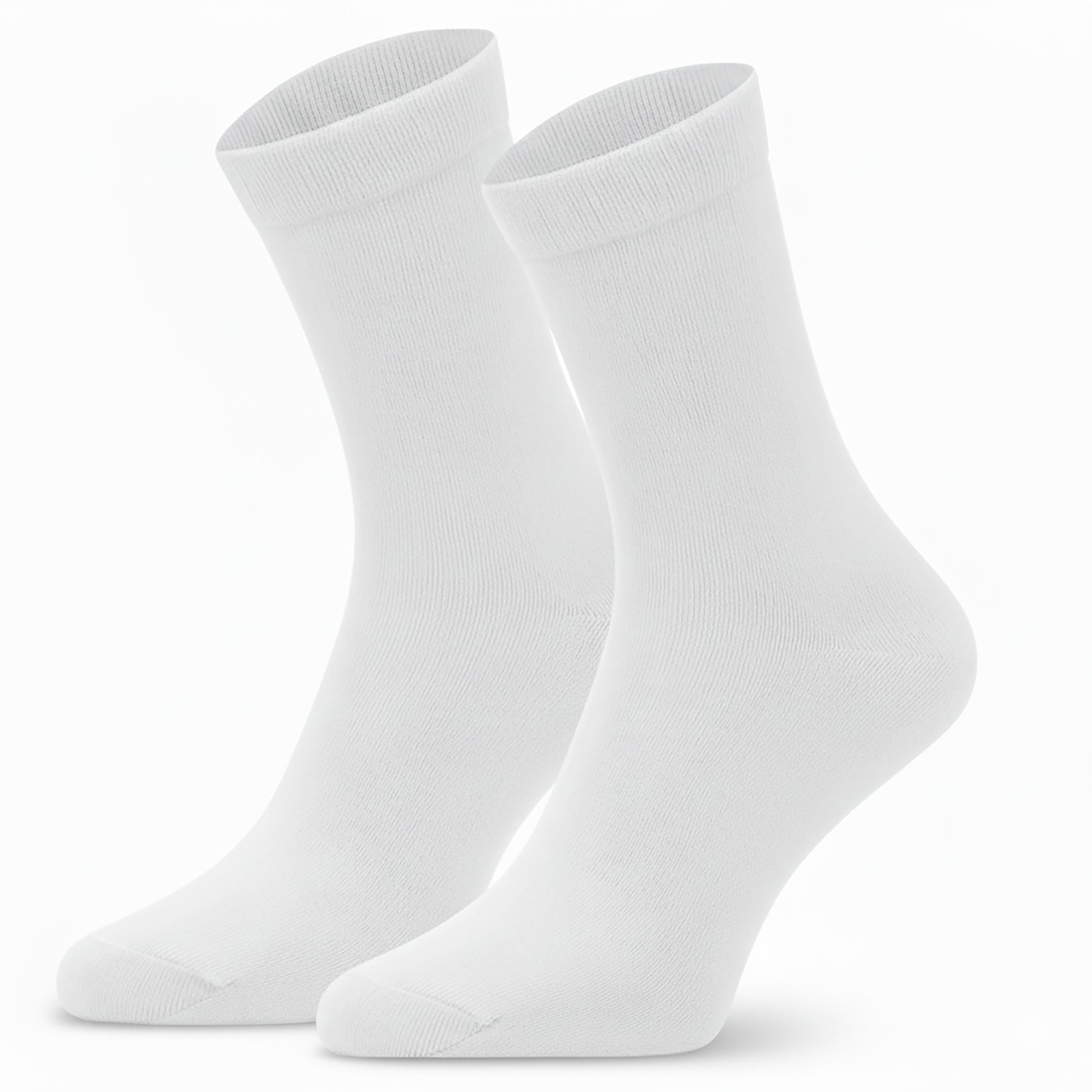 650 Soft Bamboo Socks - White
