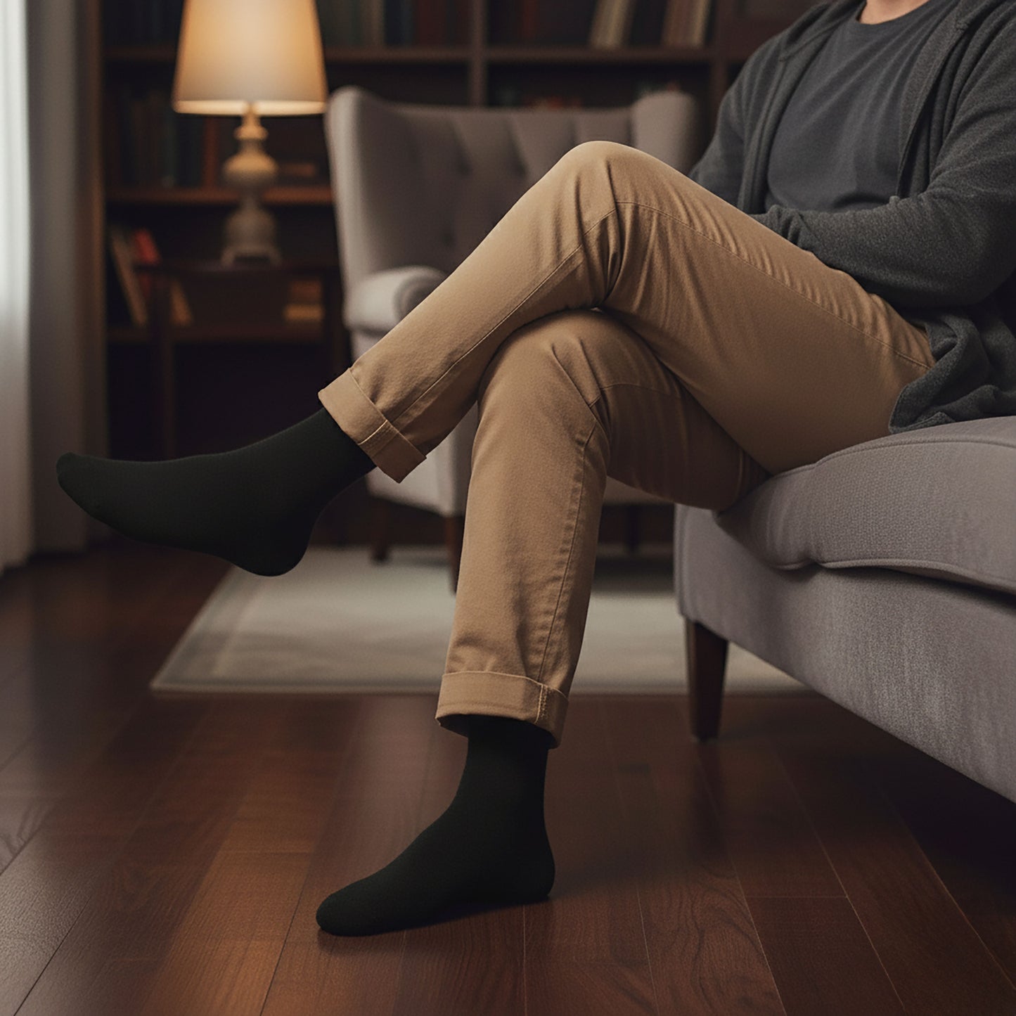Socken Fuer Herren Damen 24 Paar Bio-Baumwollsocken (98%) GOTS-zertifiziert Opi & Max