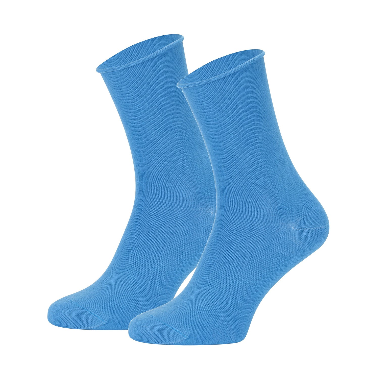 Socken Fuer Herren Damen 3 oder 12 Paar Diabetikersocken ohne Gummi – Rollrand Socken aus 98% Bio-Baumwolle, GOTS-zertifiziert – Bequeme, atmungsaktive Baumwollsocken für Damen & Herren