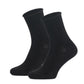 Socken Fuer Herren Damen 3 oder 12 Paar Diabetikersocken ohne Gummi – Rollrand Socken aus 98% Bio-Baumwolle, GOTS-zertifiziert – Bequeme, atmungsaktive Baumwollsocken für Damen & Herren