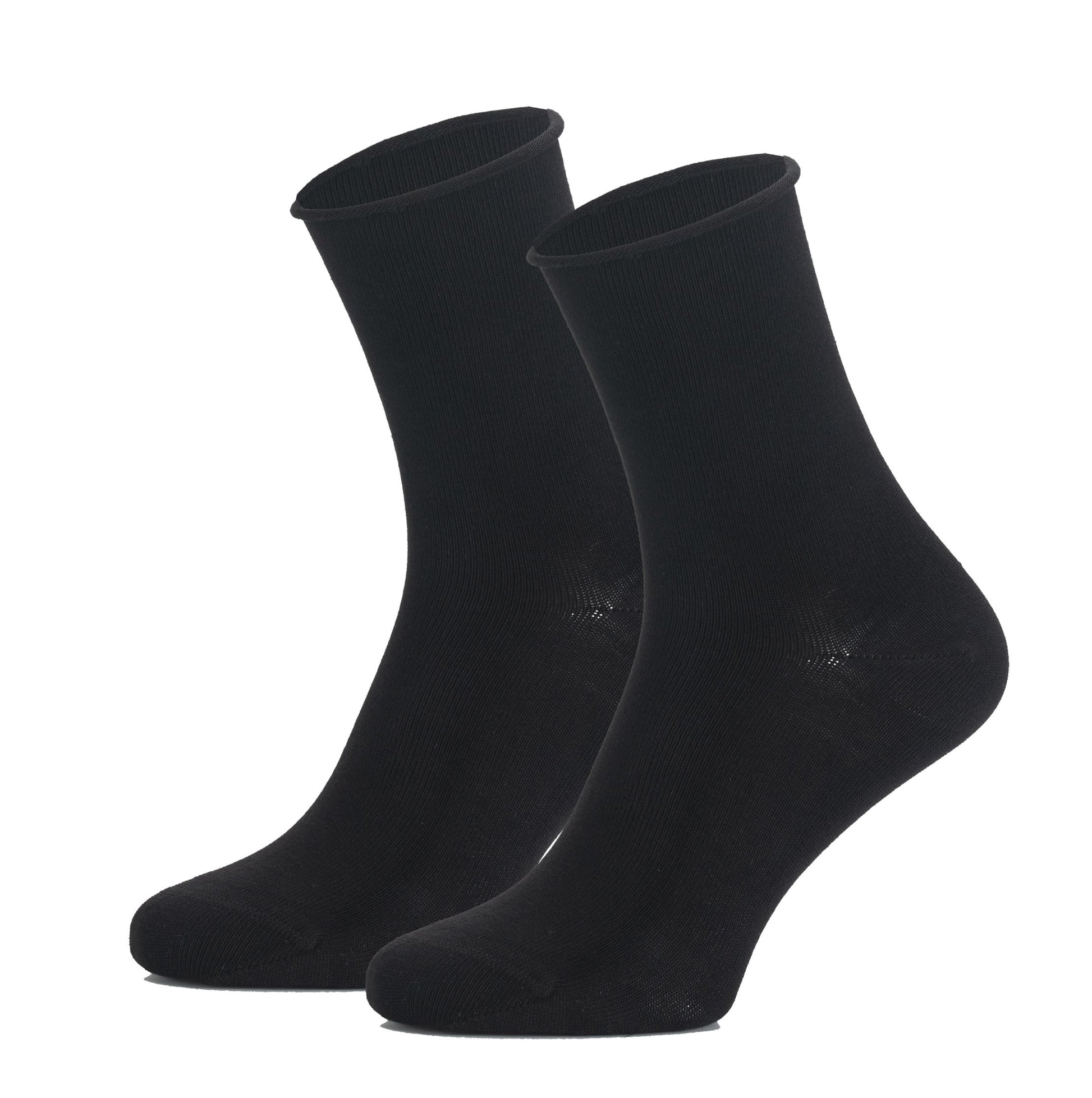 Socken Fuer Herren Damen 3 oder 12 Paar Diabetikersocken ohne Gummi – Rollrand Socken aus 98% Bio-Baumwolle, GOTS-zertifiziert – Bequeme, atmungsaktive Baumwollsocken für Damen & Herren