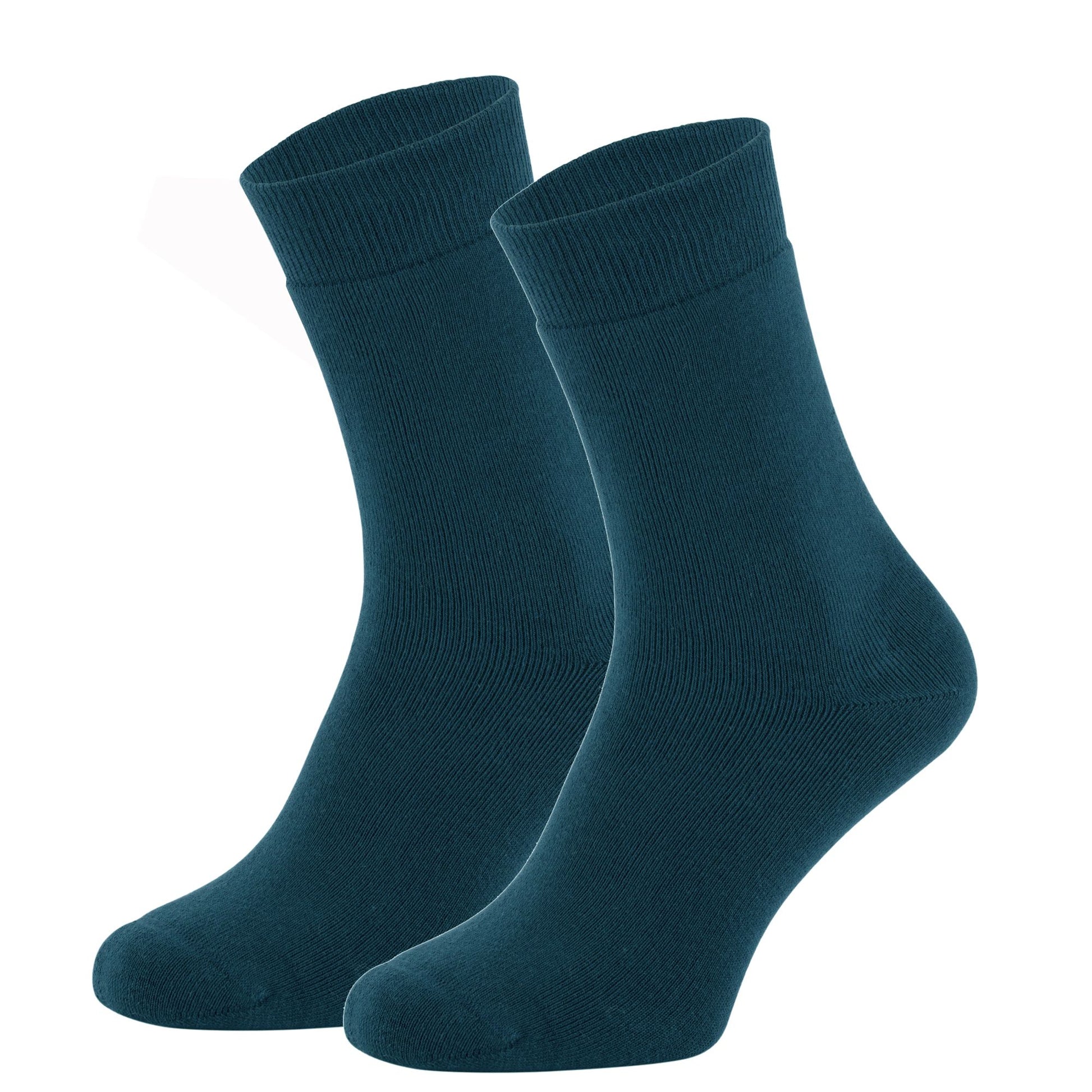 Socken Fuer Herren Damen Bio-Baumwolle Frottee Socken 3 Paar – GOTS-zertifiziert, Weich, Atmungsaktiv & Langlebig – Unisex Alltagssocken für Damen & Herren Opi & Max
