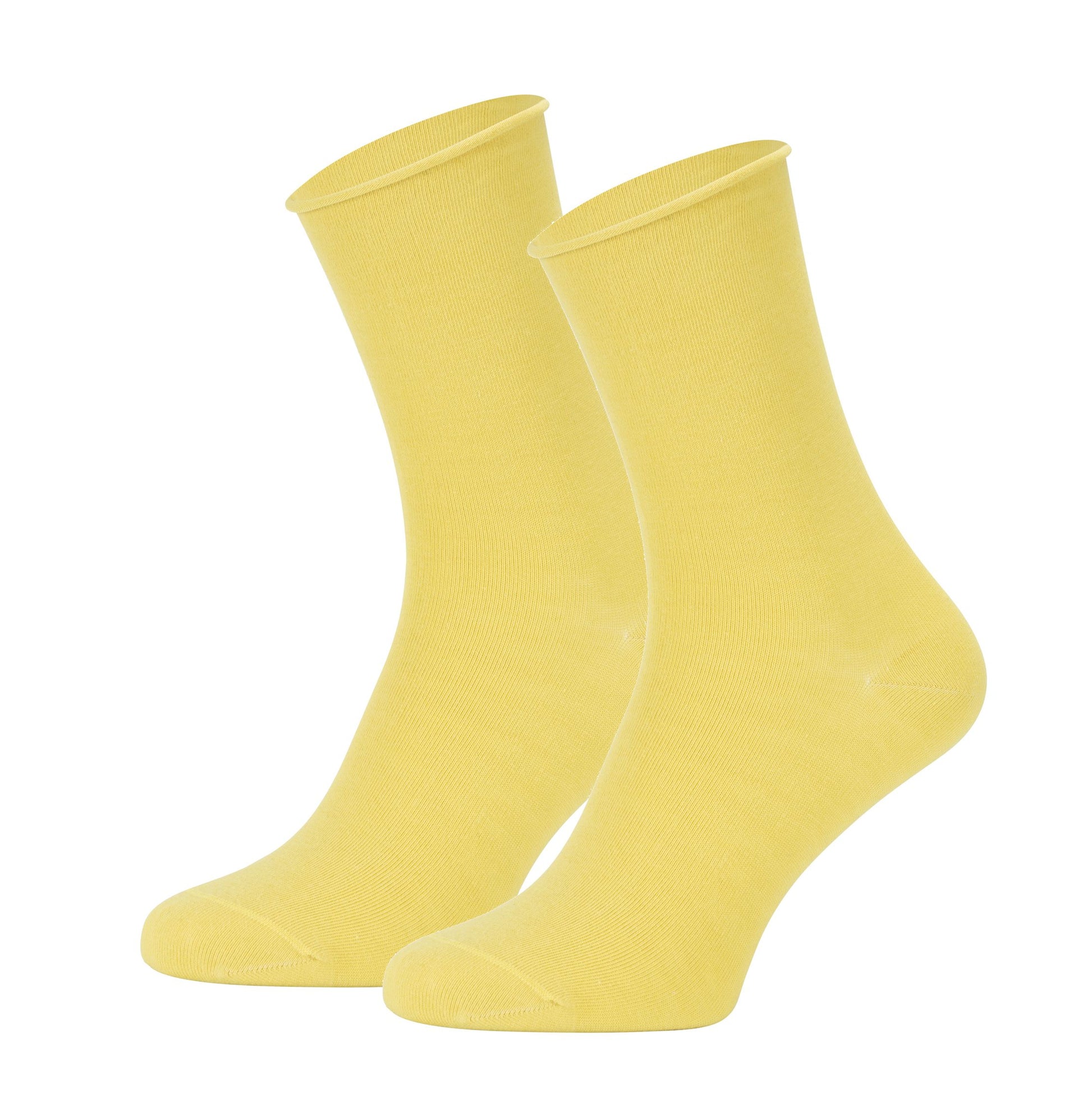 Socken Fuer Herren Damen 3 oder 12 Paar Diabetikersocken ohne Gummi – Rollrand Socken aus 98% Bio-Baumwolle, GOTS-zertifiziert – Bequeme, atmungsaktive Baumwollsocken für Damen & Herren