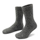 3 Paar Norweger Rillen Socken – 90% Bio-Baumwolle, GOTS-zertifiziert, Bequem & Strapazierfähig – Unisex Socken für Alltag & Freizeit Opi & Max