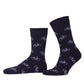 3 Paar Fahrradmuster Socken aus Bio-Baumwolle (90% GOTS-zertifiziert) Opi & Max
