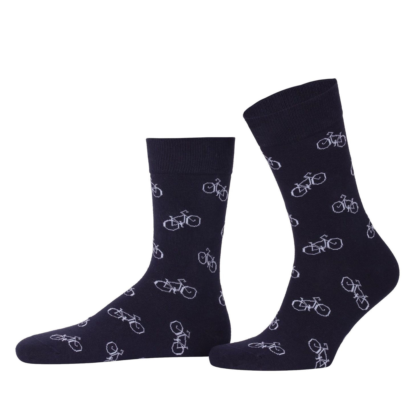 3 Paar Fahrradmuster Socken aus Bio-Baumwolle (90% GOTS-zertifiziert) Opi & Max