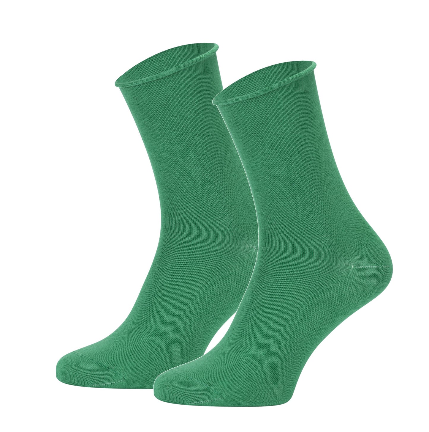 Socken Fuer Herren Damen 3 oder 12 Paar Diabetikersocken ohne Gummi – Rollrand Socken aus 98% Bio-Baumwolle, GOTS-zertifiziert – Bequeme, atmungsaktive Baumwollsocken für Damen & Herren