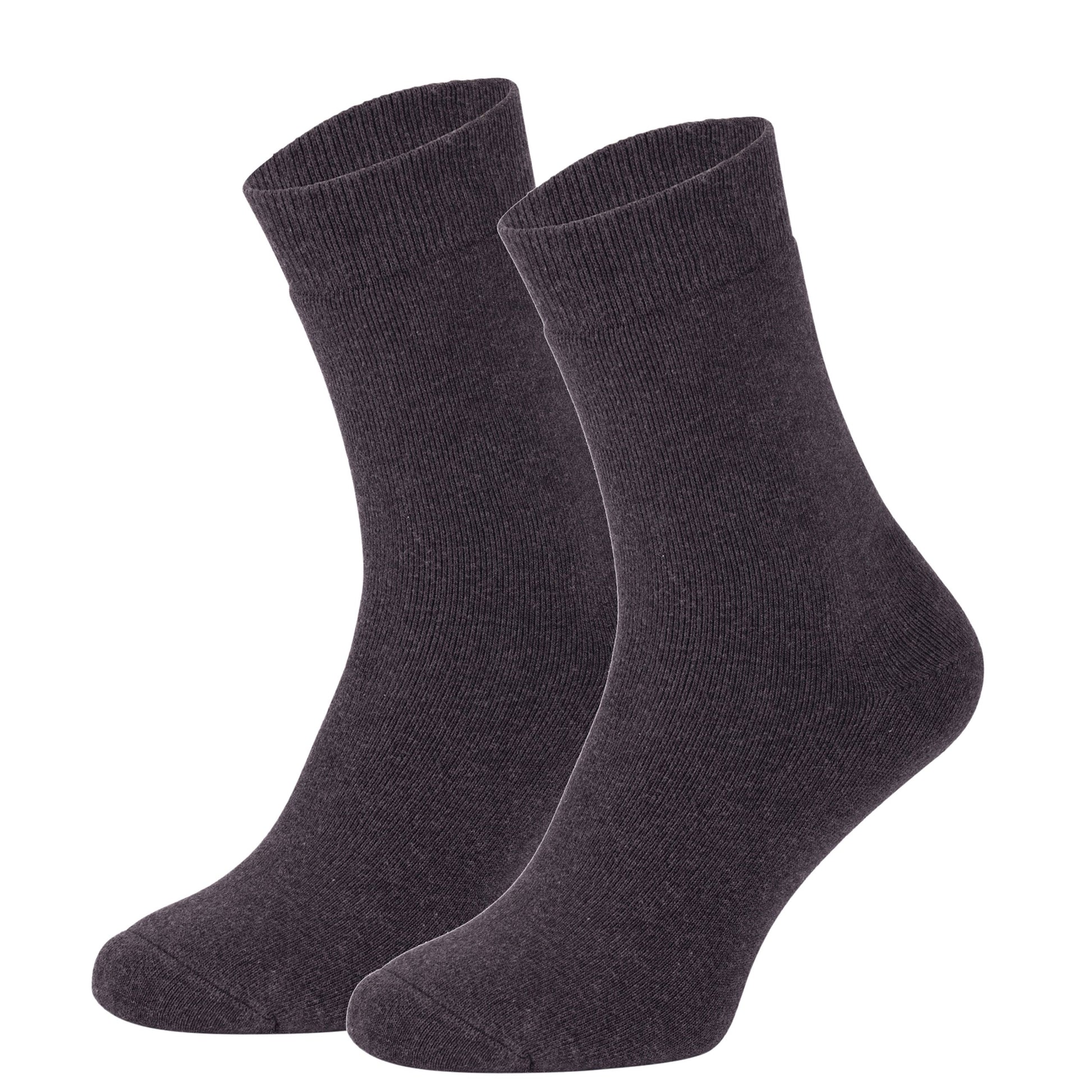 Socken Fuer Damen Herren 3 oder 12 Paar Bio-Baumwolle Frottee Socken – GOTS-zertifizierte Baumwollsocken, 90% Bio-Baumwolle, Unisex für Männer & Frauen – Bequeme, Strapazierfähige Alltagssocken