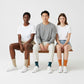 Socken Fuer Damen Herren 3 oder 12 Paar Bio-Baumwolle Frottee Socken – GOTS-zertifizierte Baumwollsocken, 90% Bio-Baumwolle, Unisex für Männer & Frauen – Bequeme, Strapazierfähige Alltagssocken
