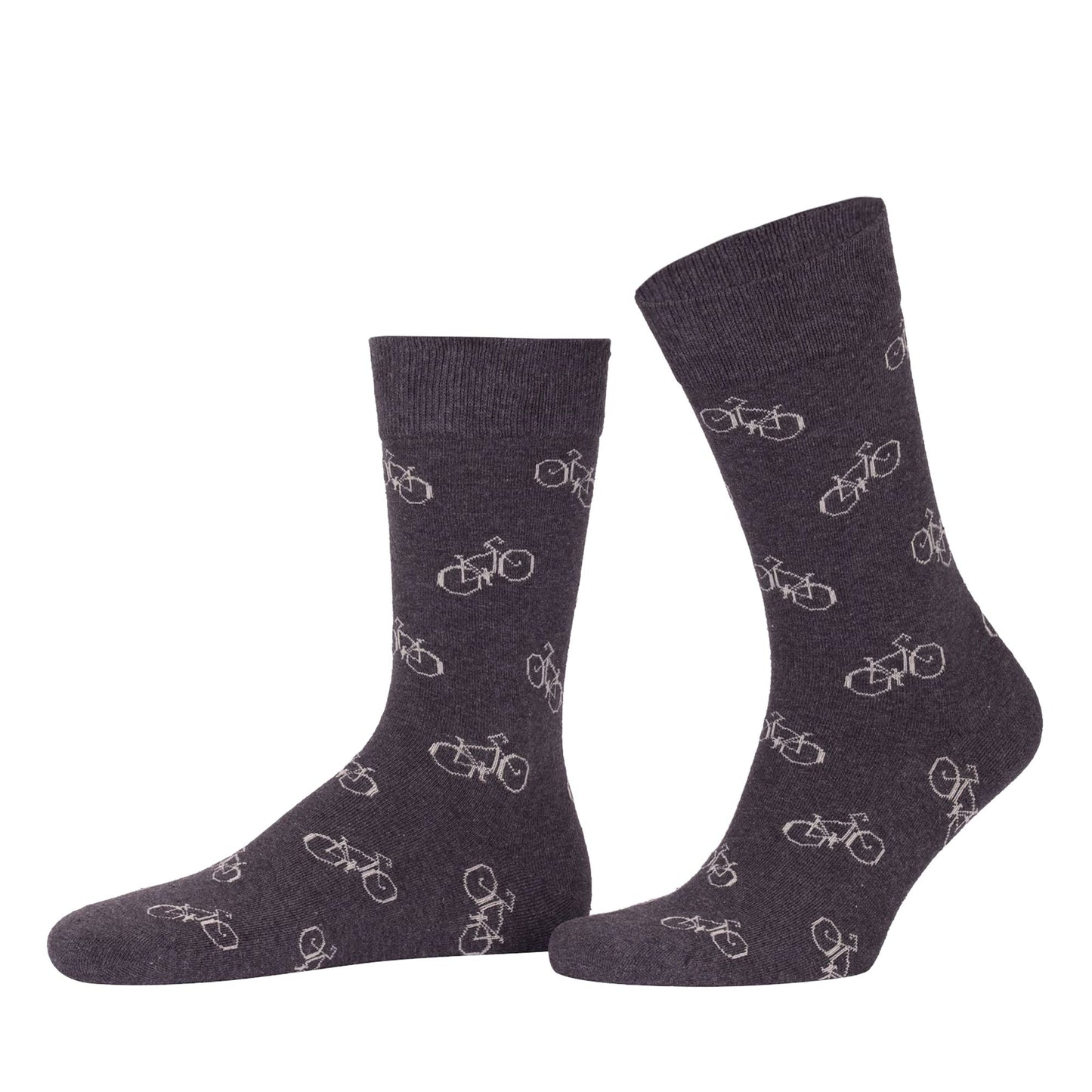 3 Paar Fahrradmuster Socken aus Bio-Baumwolle (90% GOTS-zertifiziert) Opi & Max