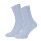 Socken Fuer Herren Damen 3 oder 12 Paar Diabetikersocken ohne Gummi – Rollrand Socken aus 98% Bio-Baumwolle, GOTS-zertifiziert – Bequeme, atmungsaktive Baumwollsocken für Damen & Herren