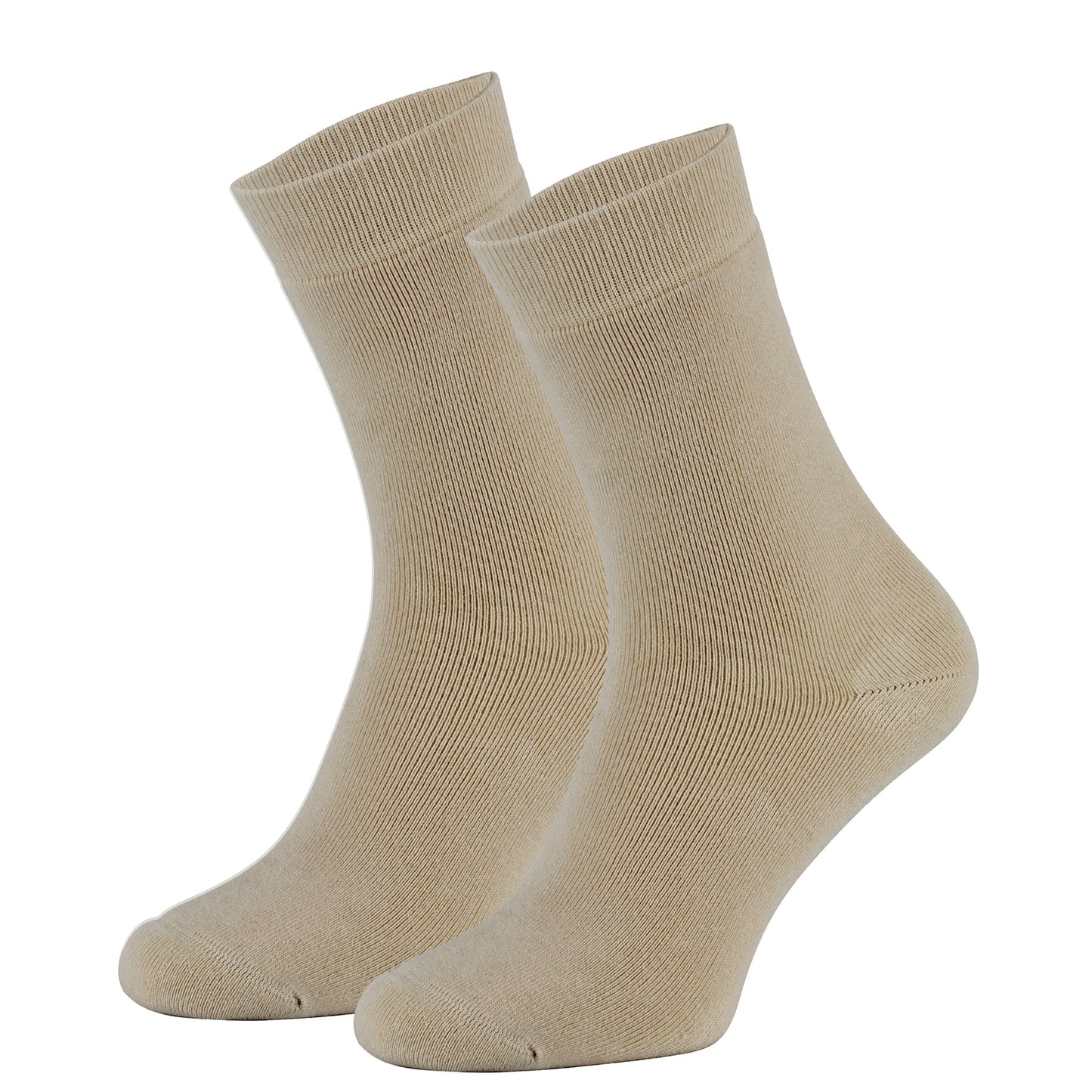 Socken Fuer Damen Herren 3 oder 12 Paar Bio-Baumwolle Frottee Socken – GOTS-zertifizierte Baumwollsocken, 90% Bio-Baumwolle, Unisex für Männer & Frauen – Bequeme, Strapazierfähige Alltagssocken